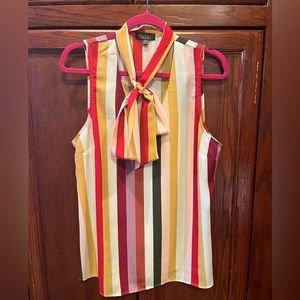 Striped 70s Blouse